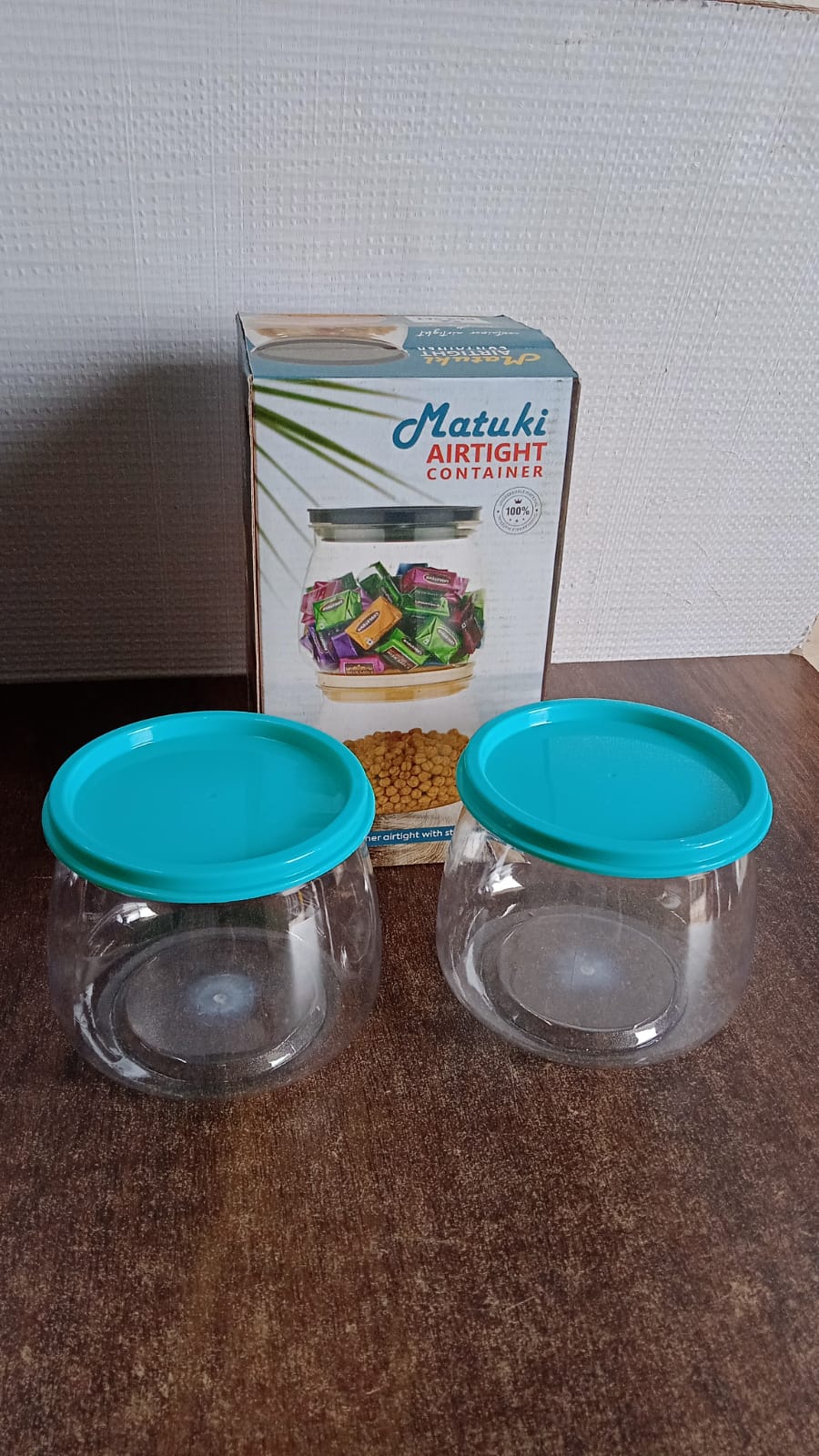 Airtight Storage Containers Set  Approx 900ML (2 Pc) Airtight Storage Containers Set  Approx 900ML (2 Pc)